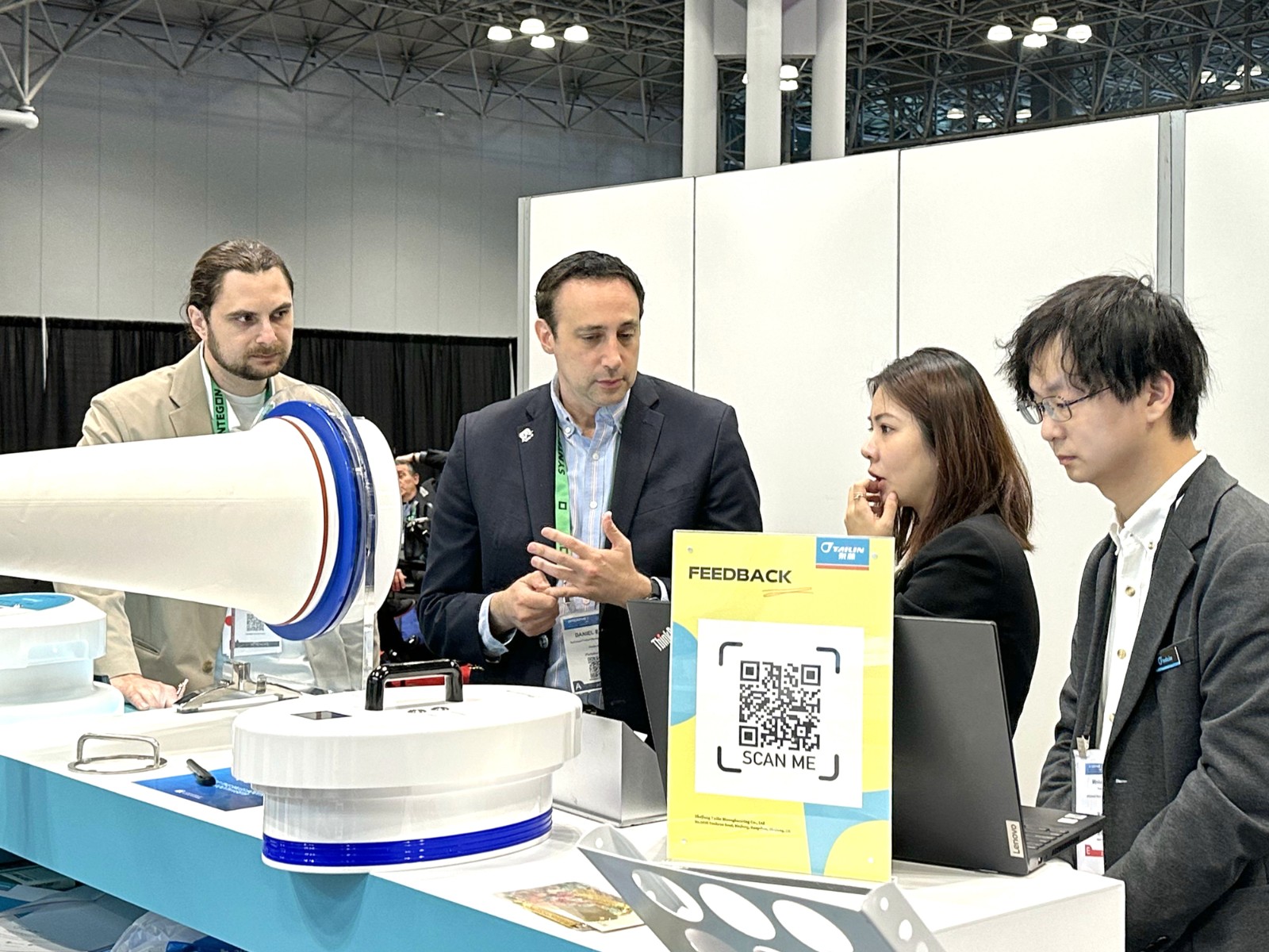 泰林生物亮相美国制药工业展INTERPHEX 深化技术交流合作
